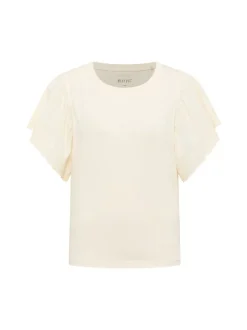 Mustang Damen T-Shirt in weiß - Ausschnitt: Rundhals
