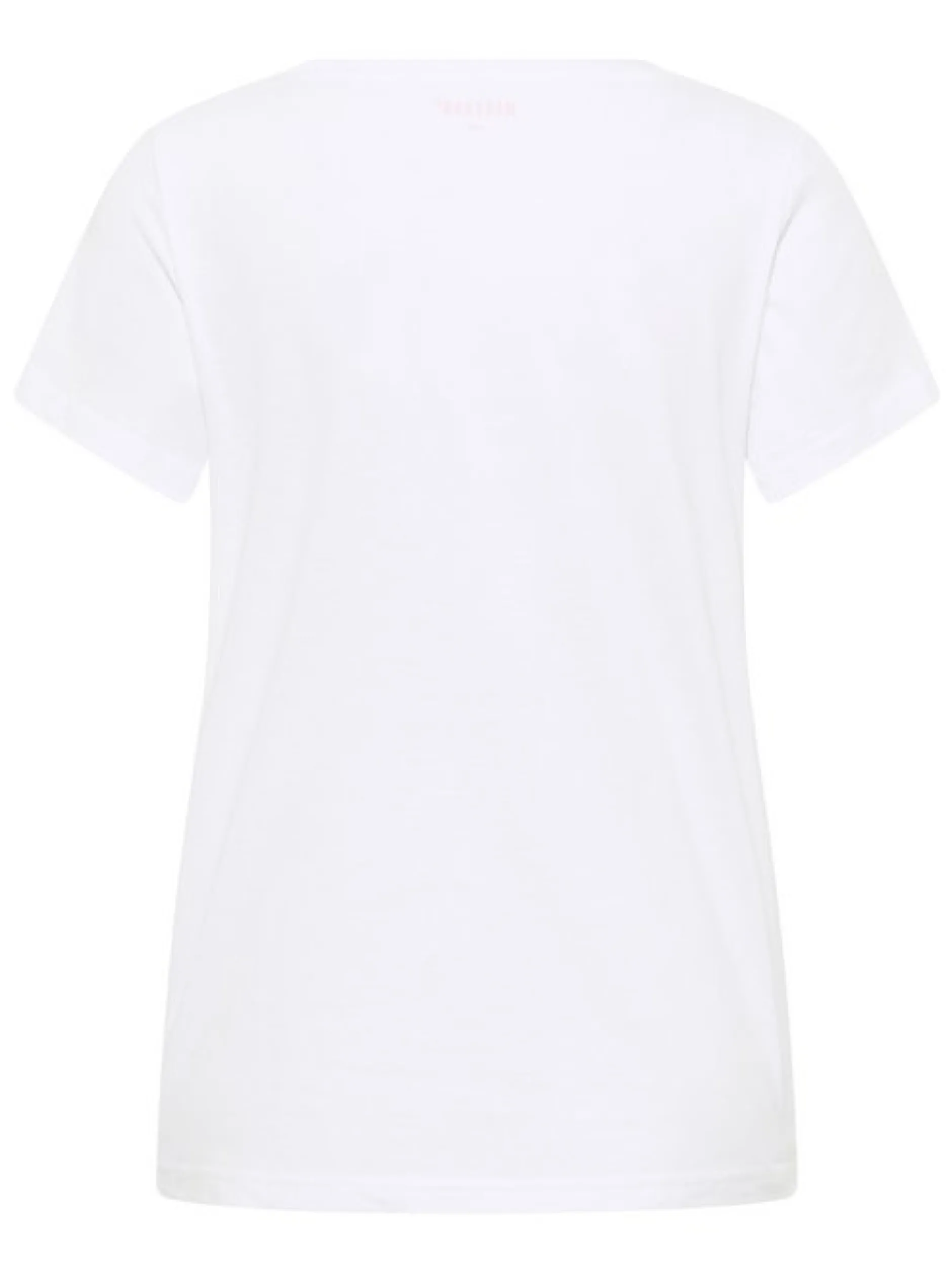 Mustang Damen T-Shirt in weiß - Ausschnitt: Rundhals