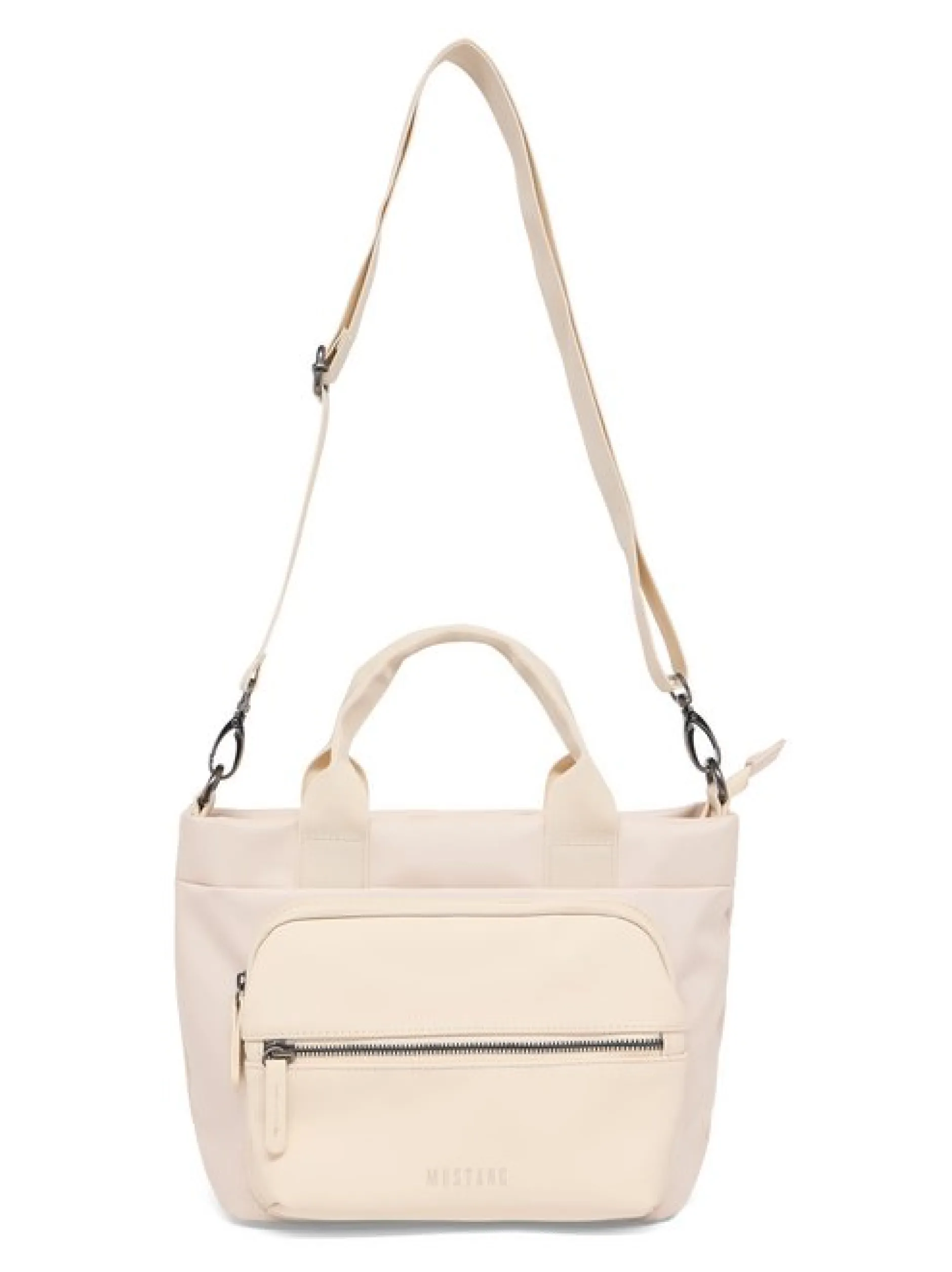 Mustang Damen Umhängetasche in beige