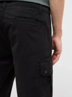 Mustang Herren Cargoshorts in schwarz