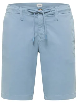 Mustang Herren Chinoshorts in hellblau