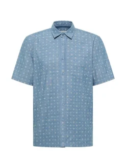 Mustang Herren Hemd in blau