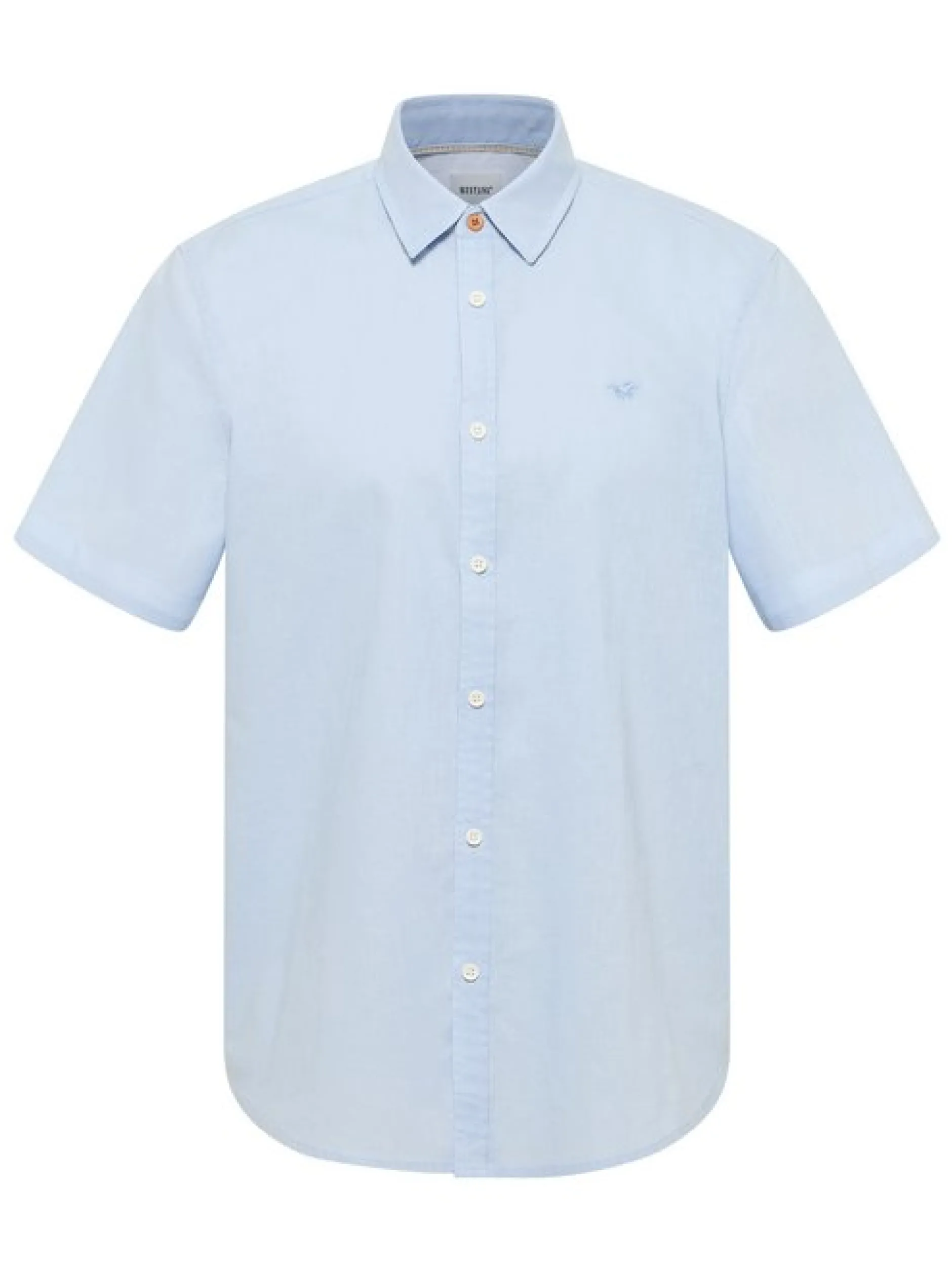 Mustang Herren Hemd in hellblau