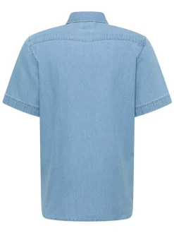 Mustang Herren Hemd in hellblau
