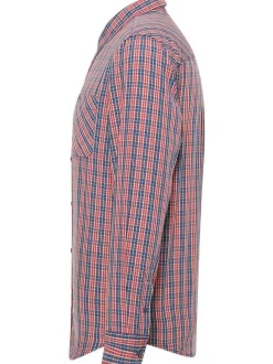 Mustang Herren Hemd in rot blau