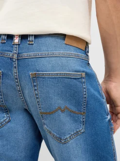 Mustang Herren 3/4-Jeans in dark stone denim