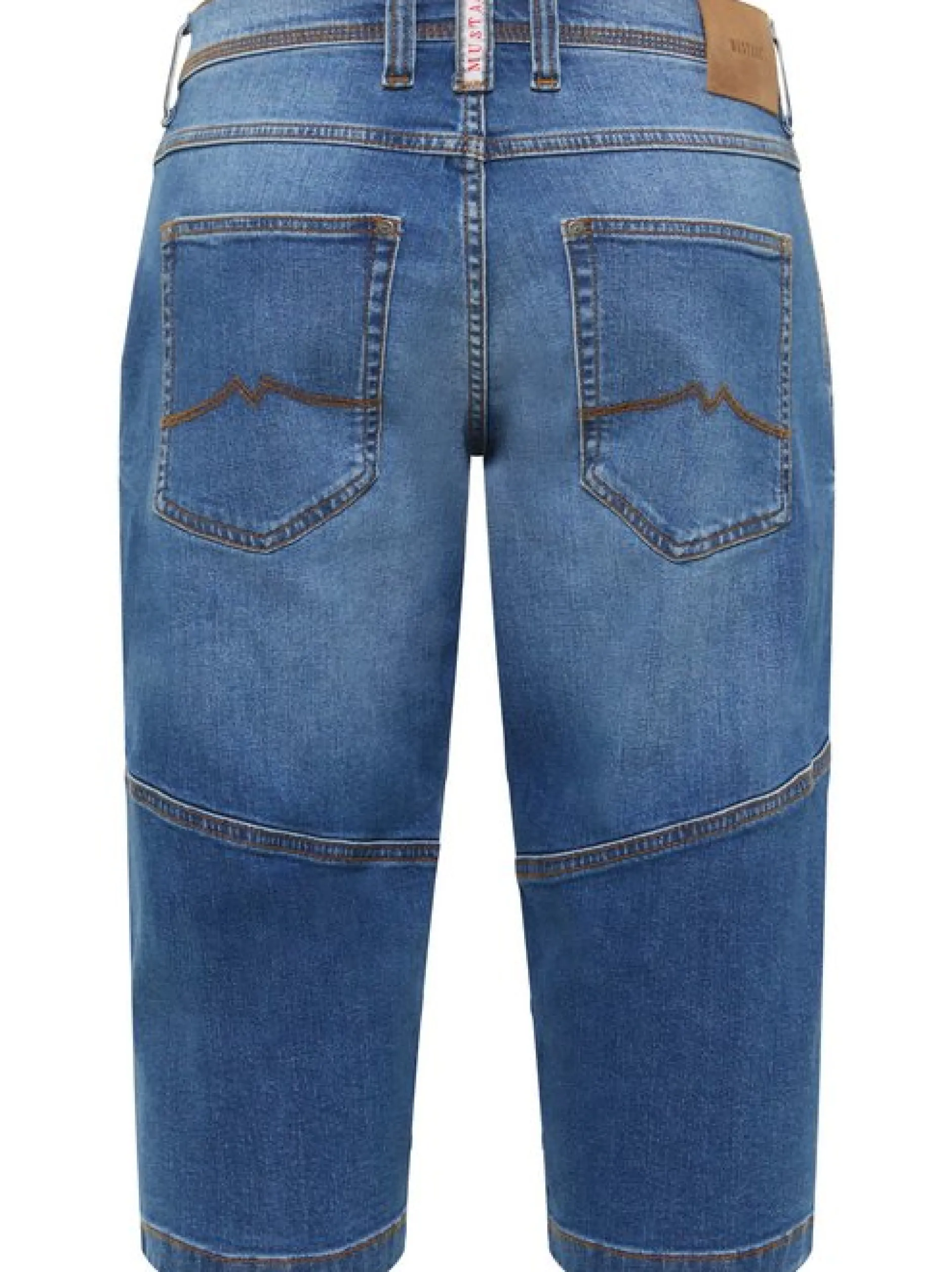 Mustang Herren 3/4-Jeans in dark stone denim