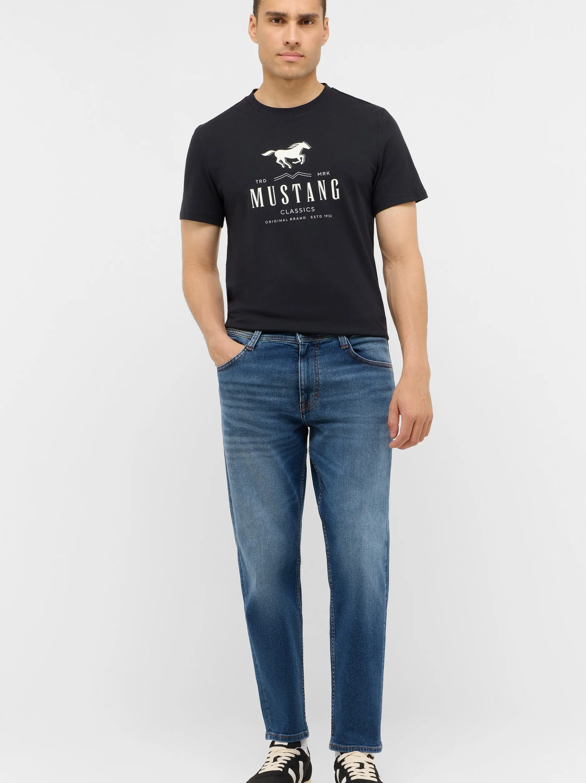 Mustang Herren Jeans in light stone