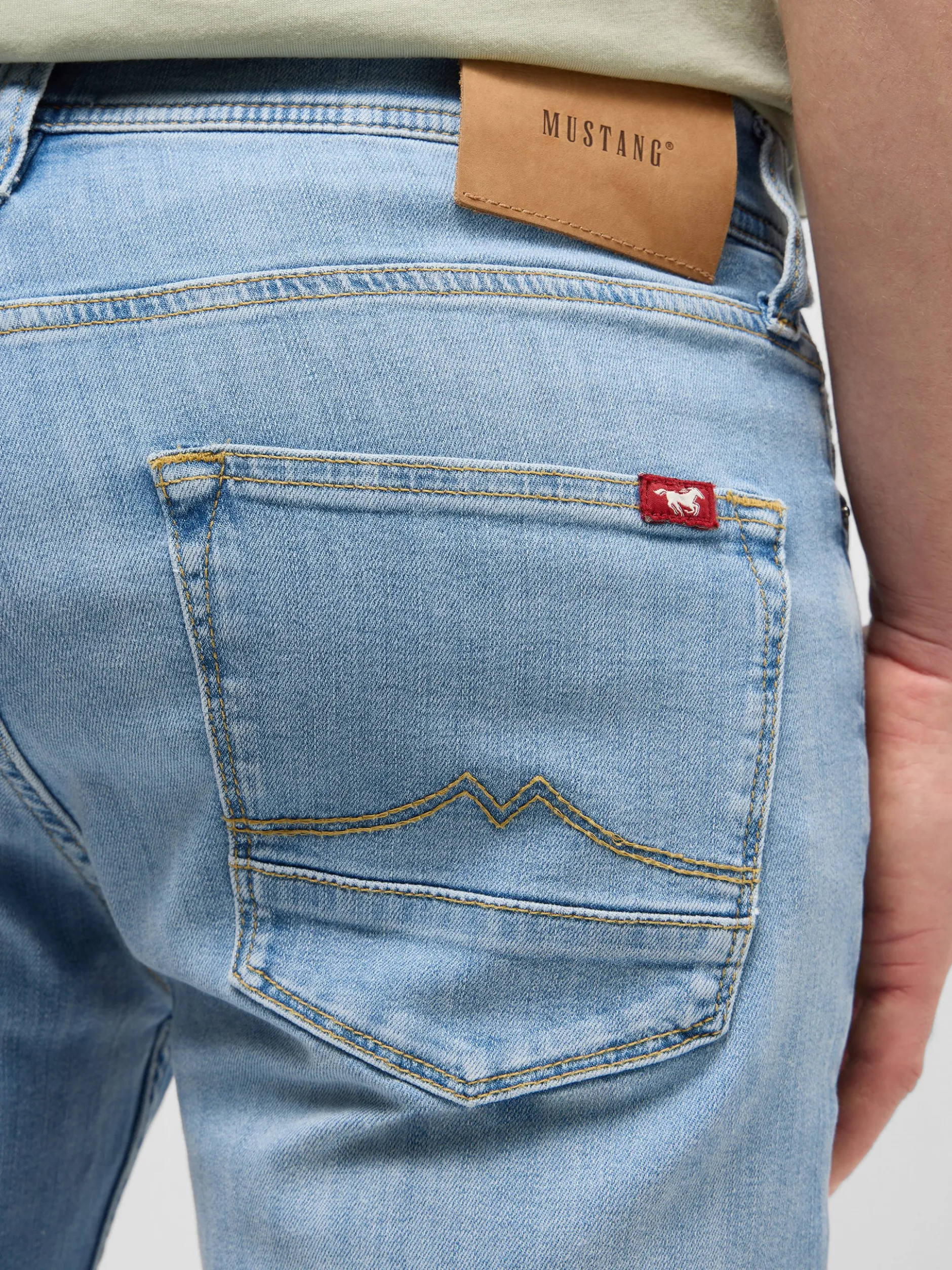 Mustang Herren Jeans in light stone