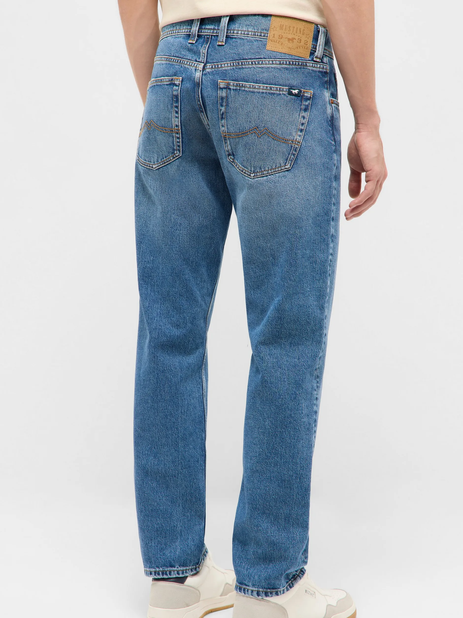 Mustang Herren Jeans in light stone