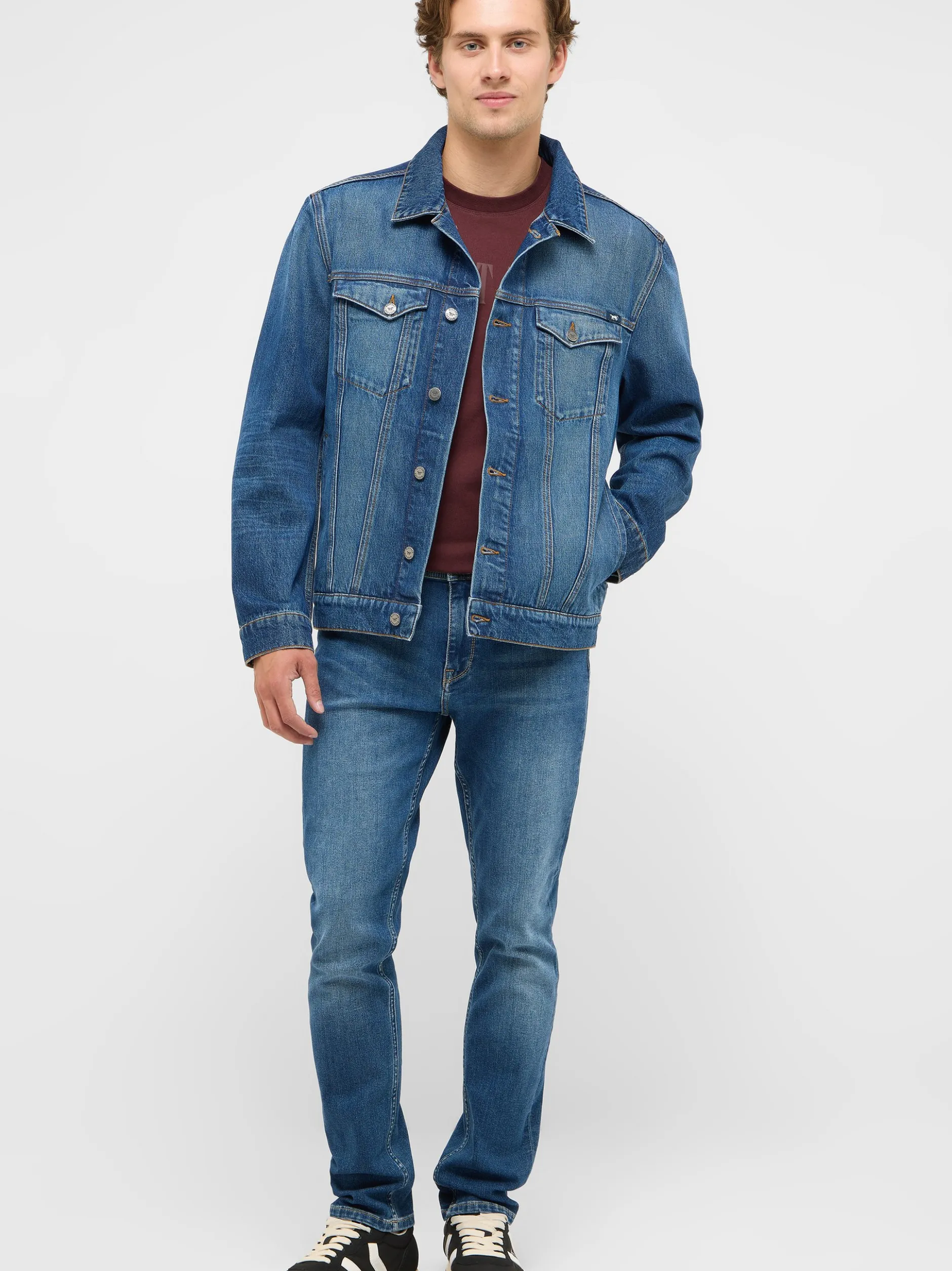 Mustang Herren Jeans in medium stone