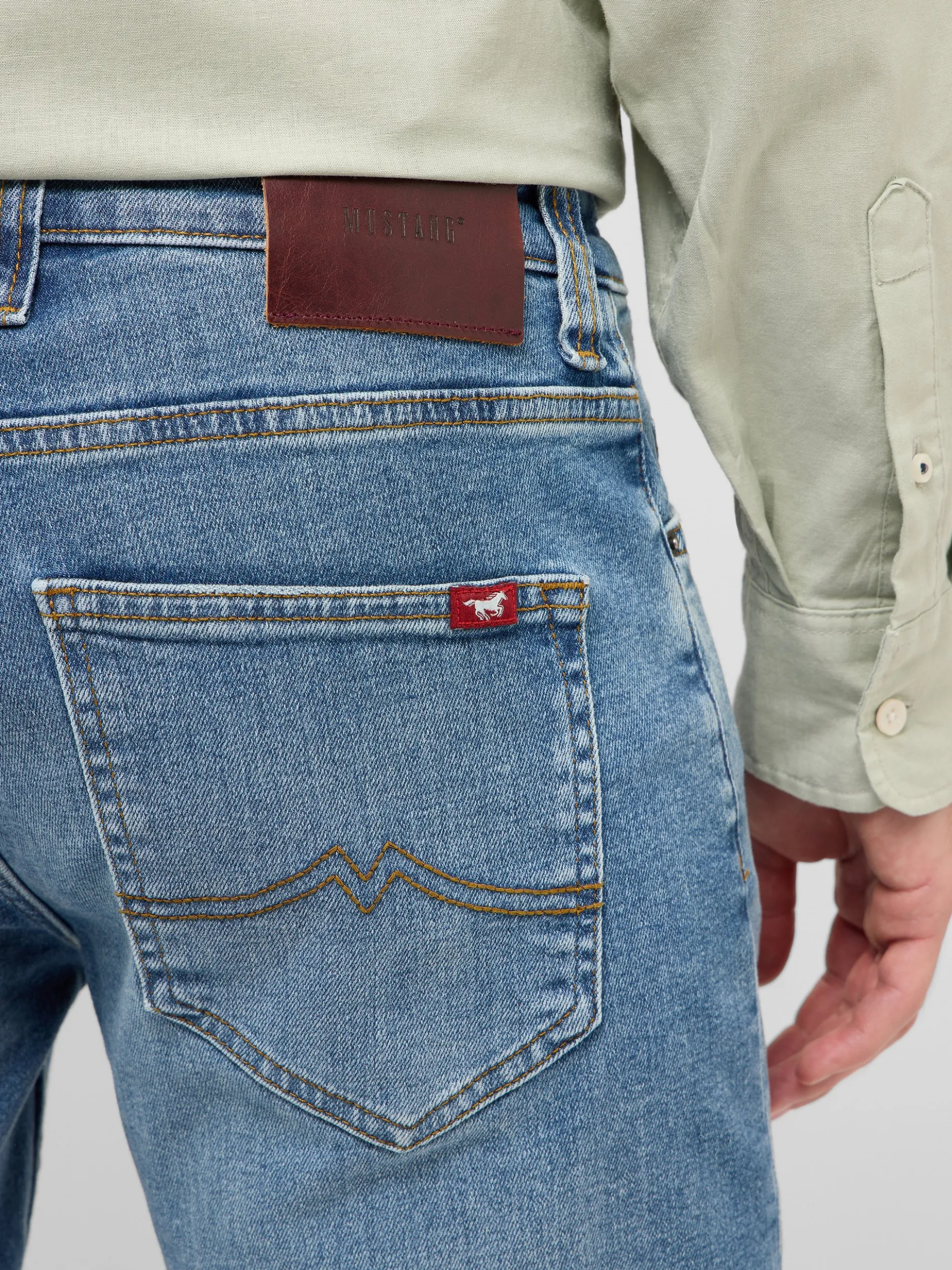 Mustang Herren Jeans in medium stone