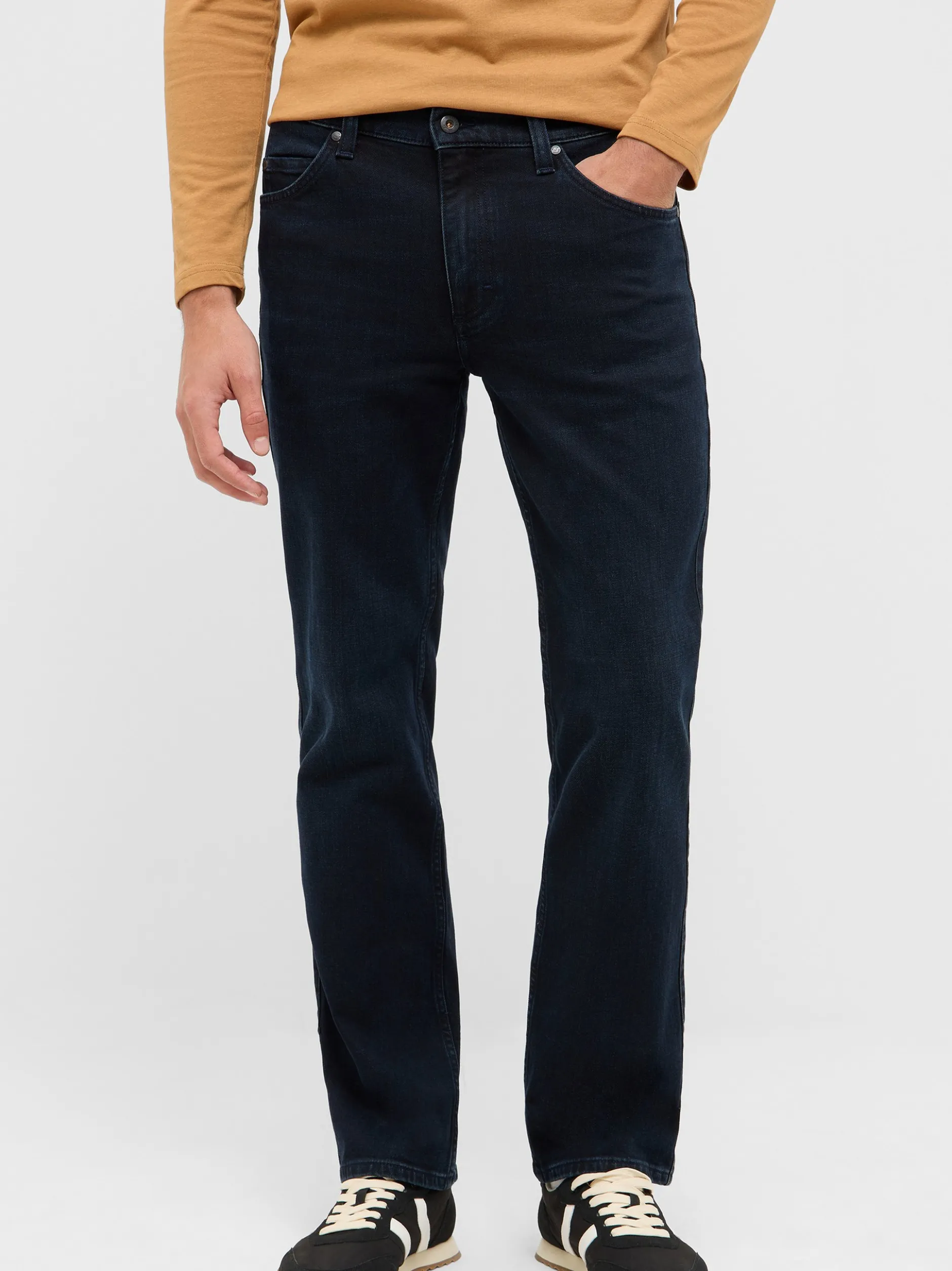 Mustang Herren Jeans in rinsed blau