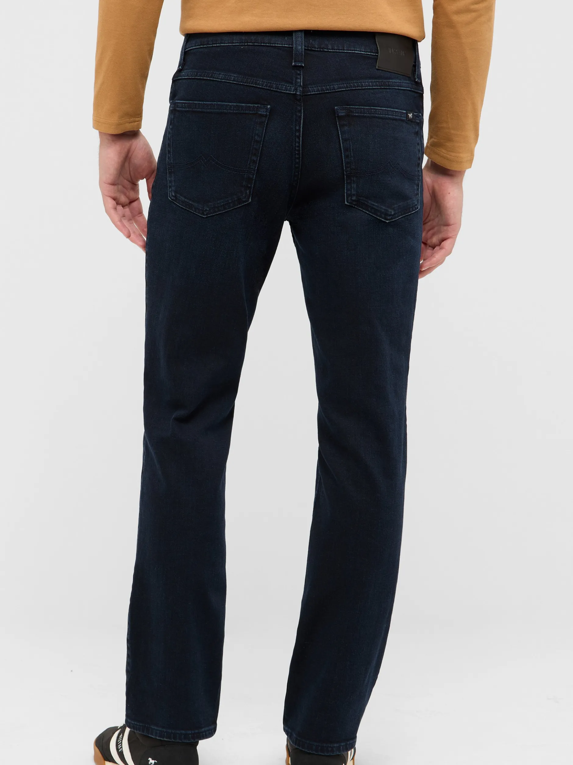 Mustang Herren Jeans in rinsed blau