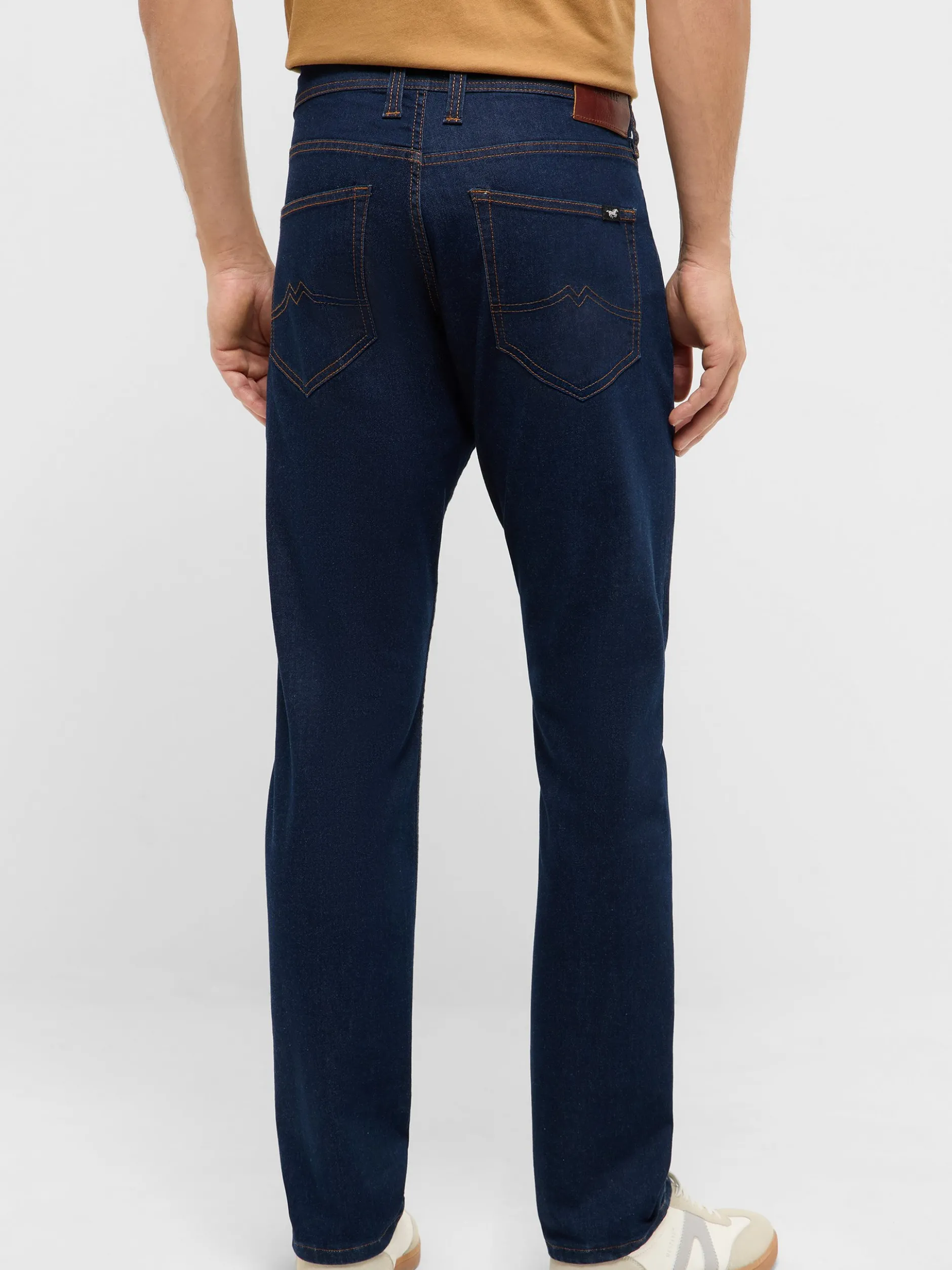 Mustang Herren Jeans in rinsed blau