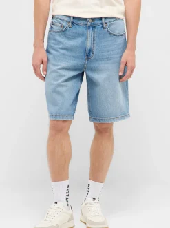 Mustang Herren Jeansshorts in blue stone
