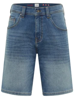 Mustang Herren Jeansshorts in light stone