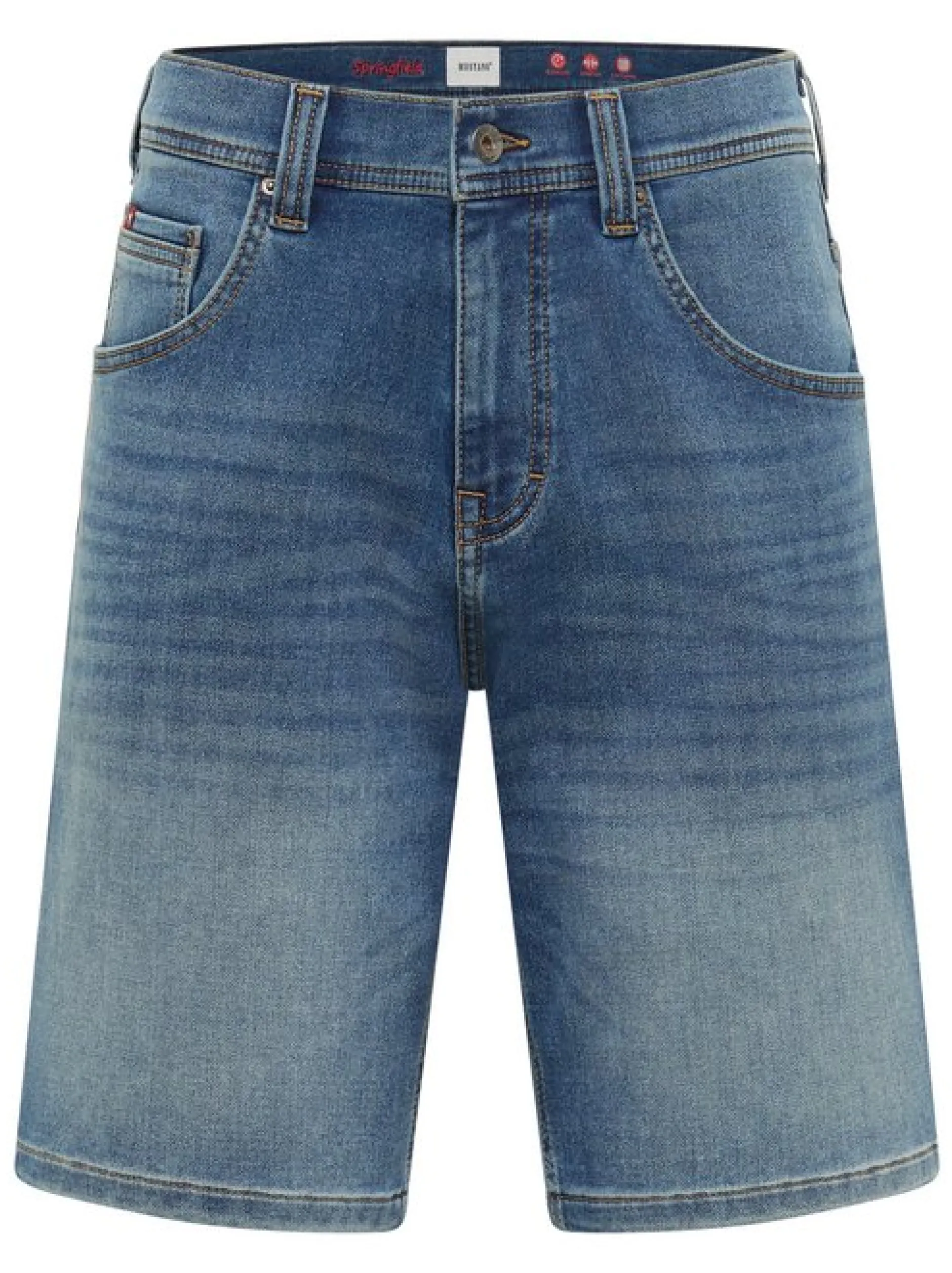 Mustang Herren Jeansshorts in light stone