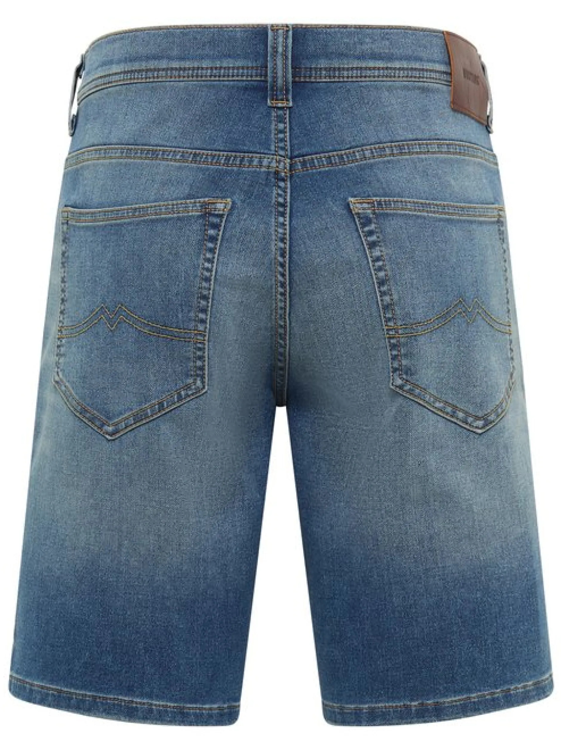 Mustang Herren Jeansshorts in light stone