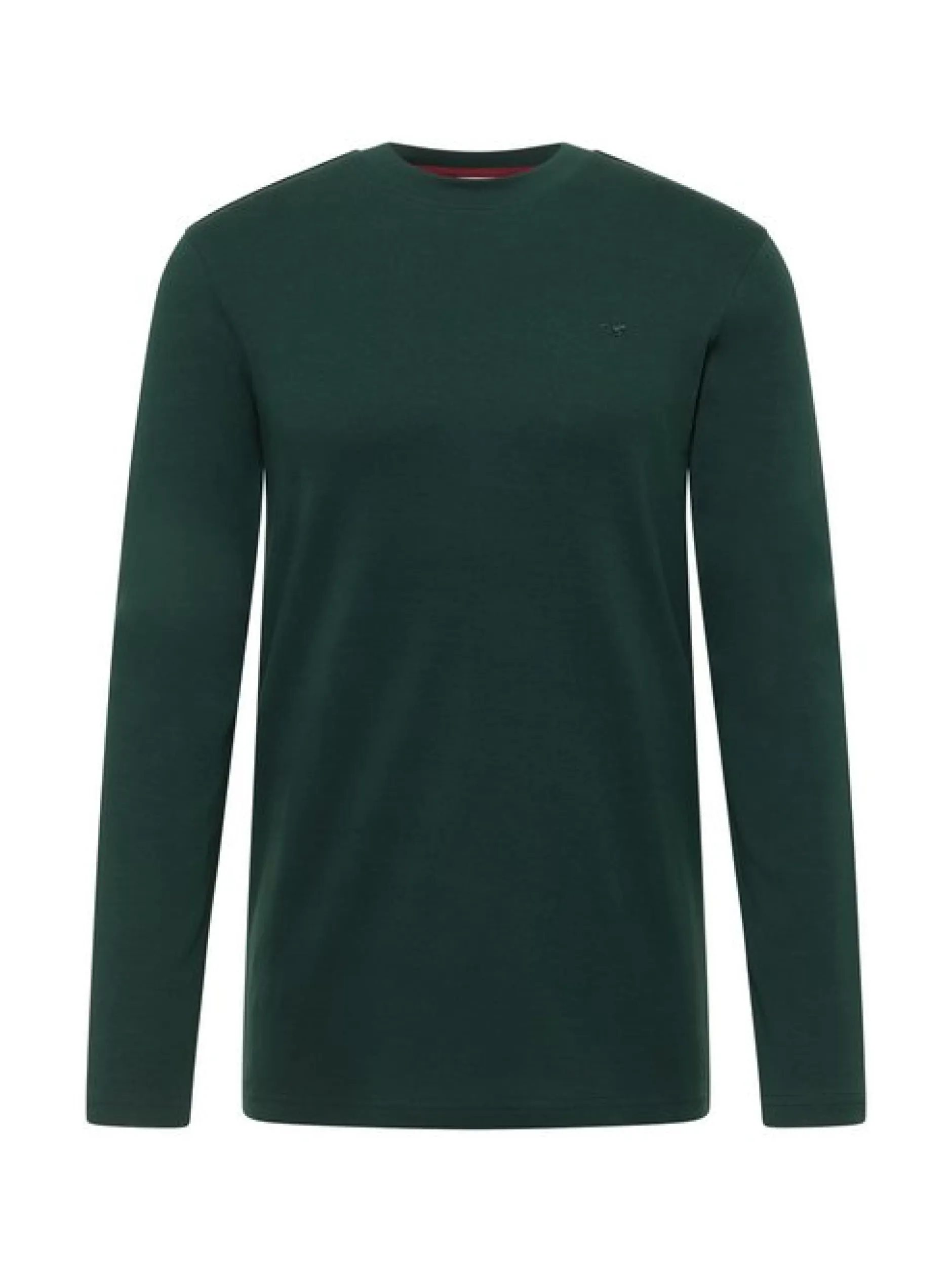 Mustang Herren Langarmshirt in grün - Ärmel: langarm