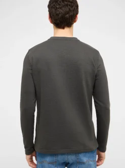 Mustang Herren Langarmshirt in anthrazit