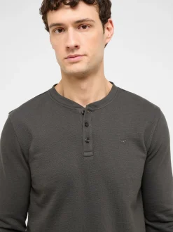 Mustang Herren Langarmshirt in anthrazit