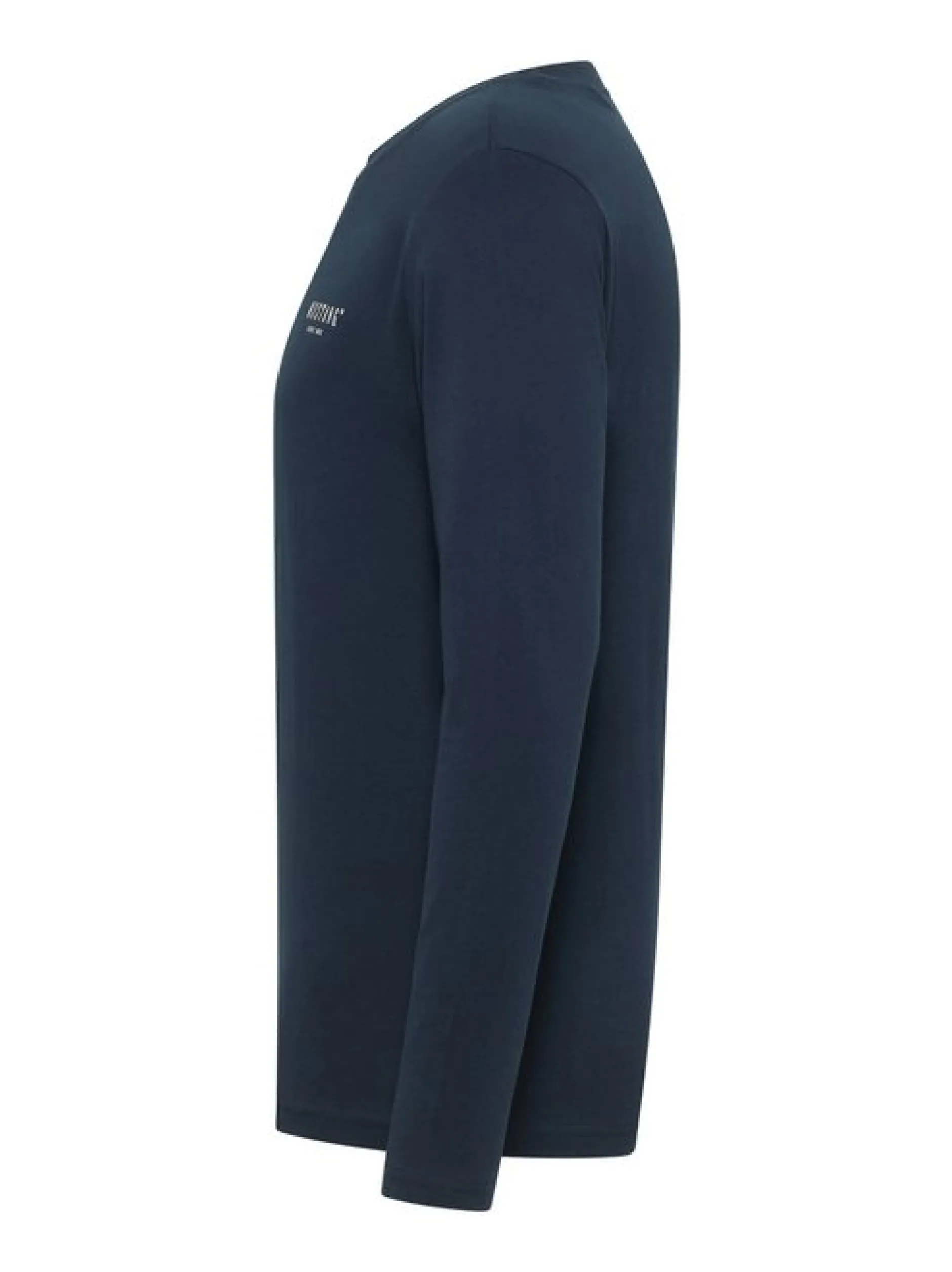 Mustang Herren Langarmshirt in blau - Ärmel: langarm