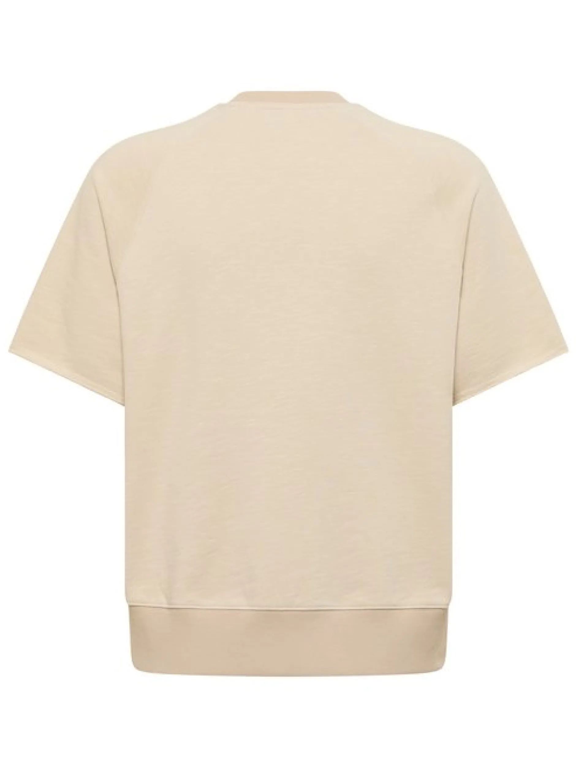 Mustang Herren Shirt in beige - Ausschnitt: Rundhals