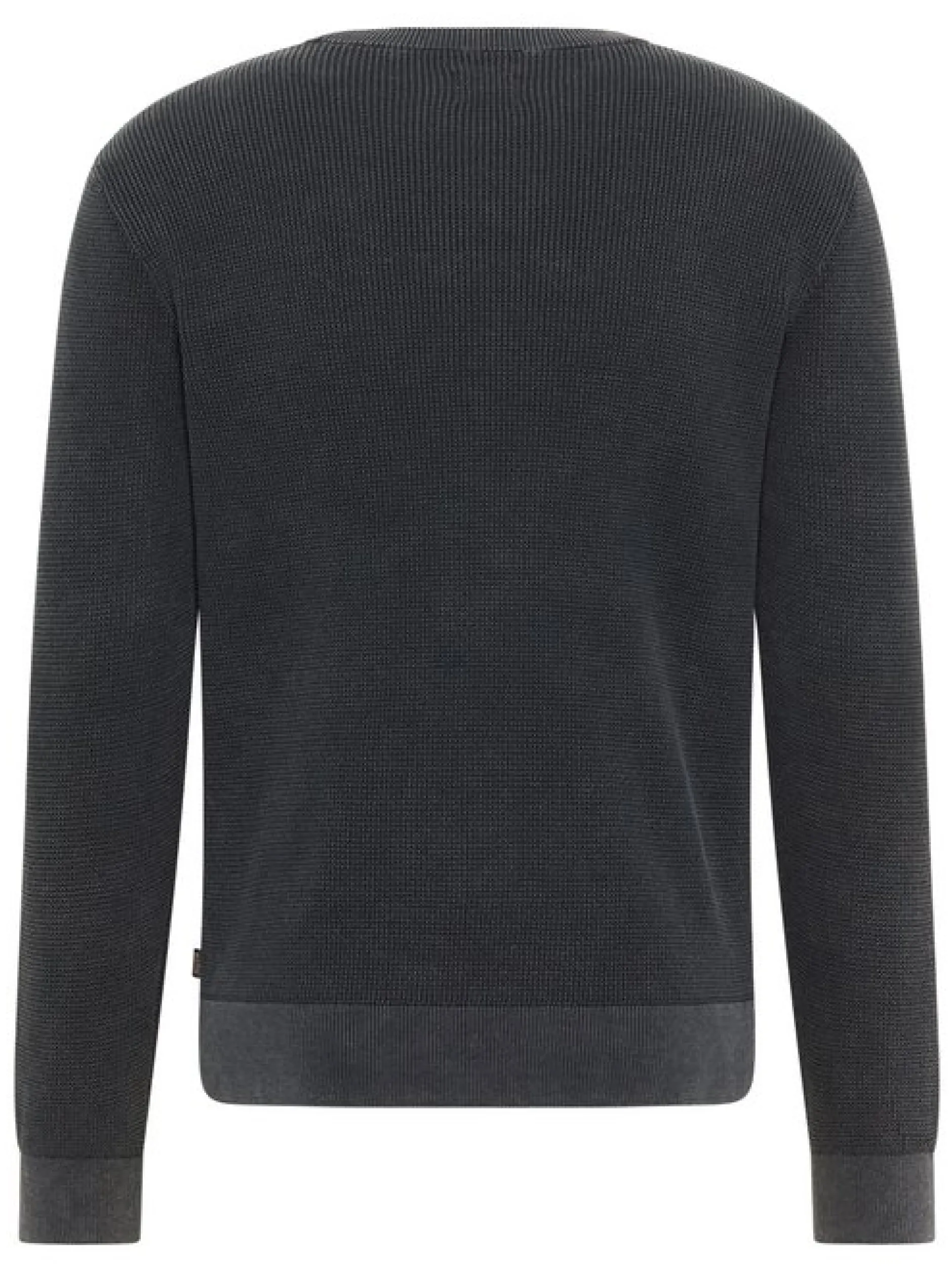 Mustang Herren Strickpullover in schwarz