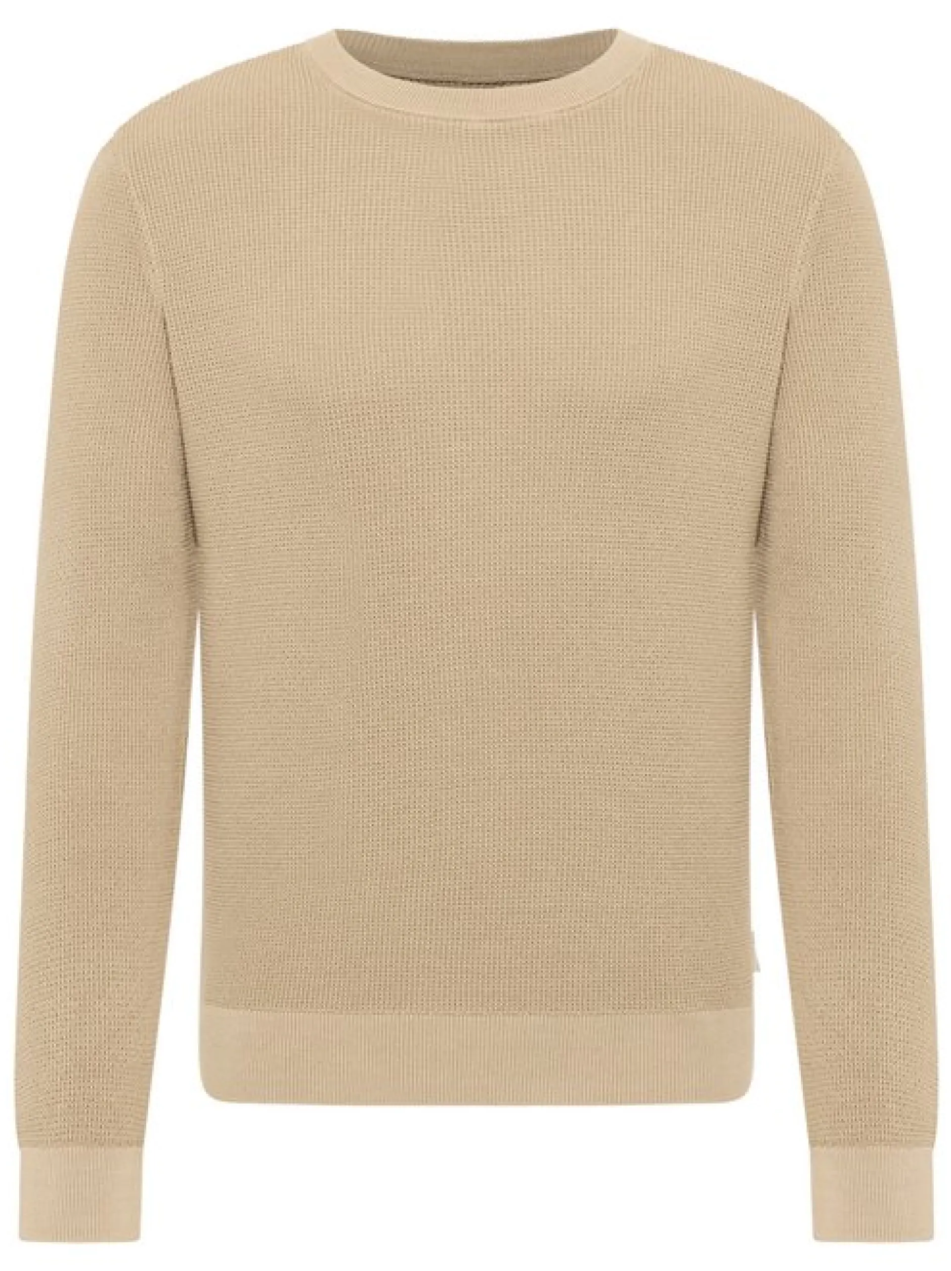 Mustang Herren Strickpullover in beige