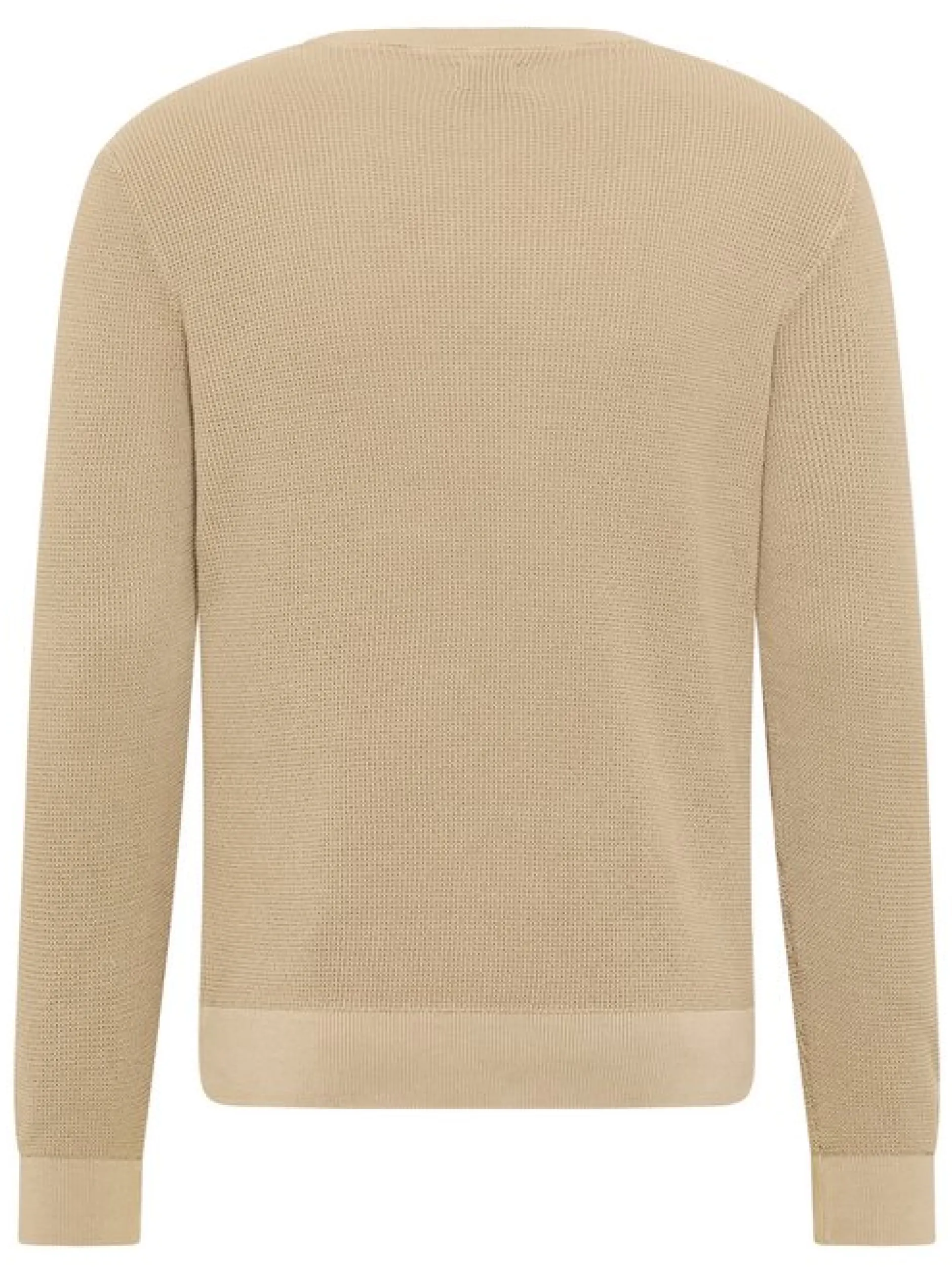 Mustang Herren Strickpullover in beige