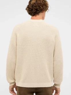 Mustang Herren Strickpullover in beige