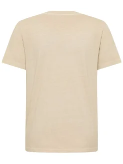 Mustang Herren T-Shirt in braun - Ausschnitt: Rundhals