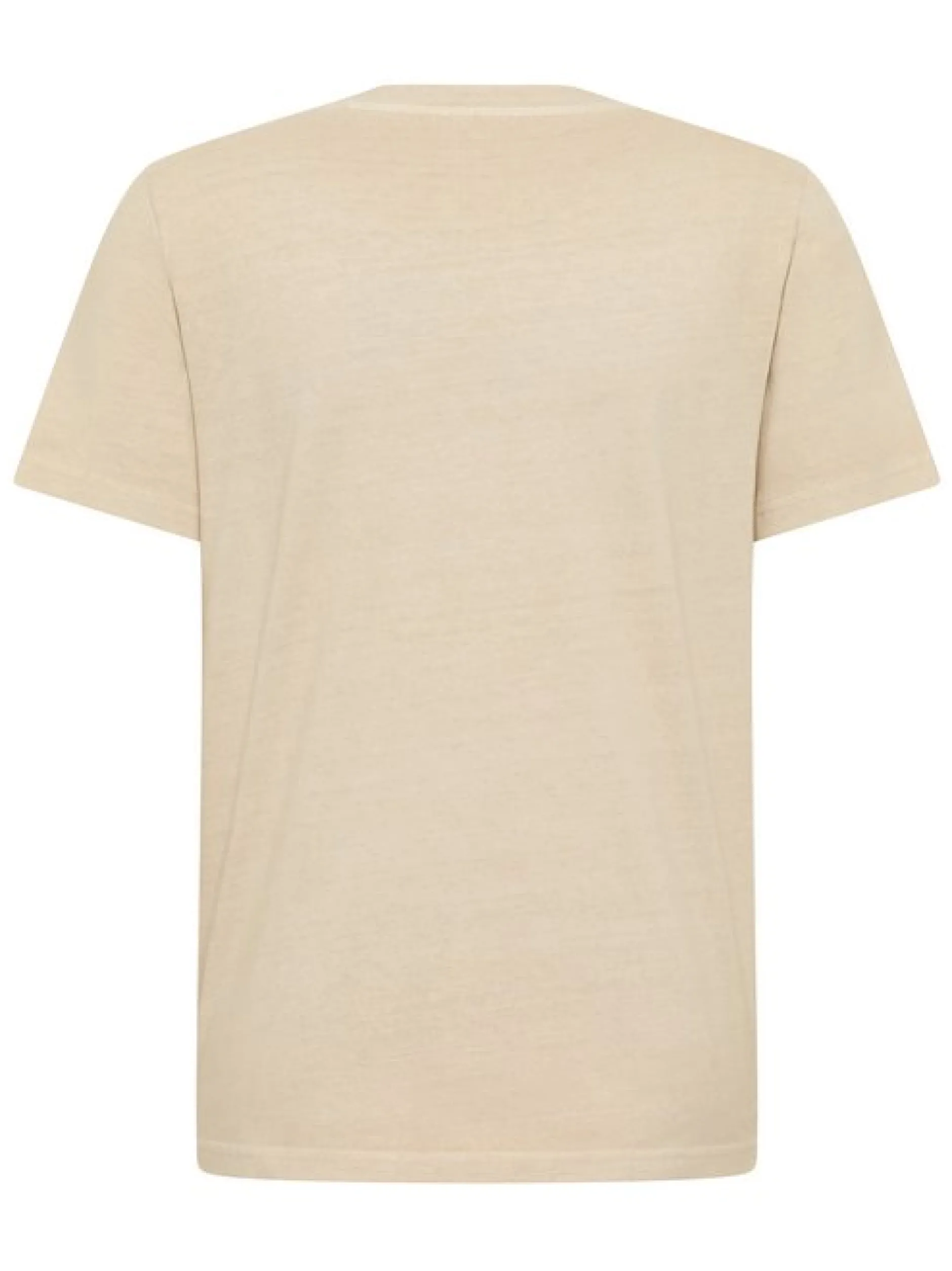 Mustang Herren T-Shirt in braun - Ausschnitt: Rundhals
