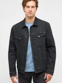 Mustang Herren T-Shirt in hellblau - Ärmel: Halbarm