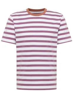 Mustang Herren T-Shirt in mehrfarbig - Ärmel: Halbarm