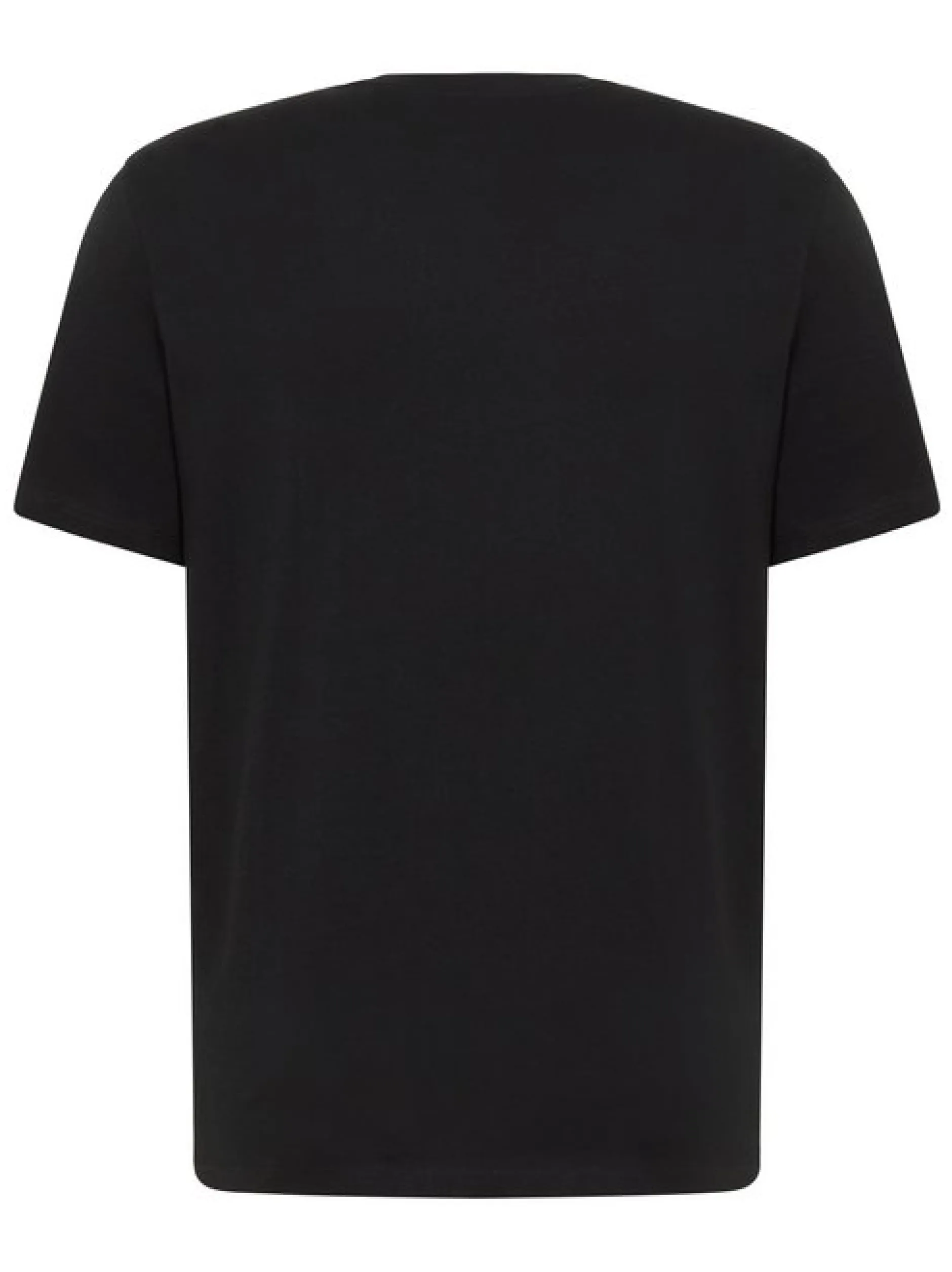 Mustang Herren T-Shirt in schwarz - Ausschnitt: Rundhals