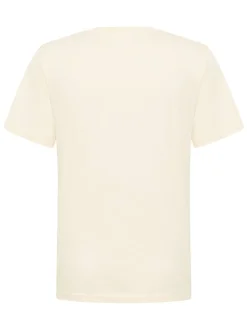 Mustang Herren T-Shirt in weiß - Ausschnitt: Rundhals