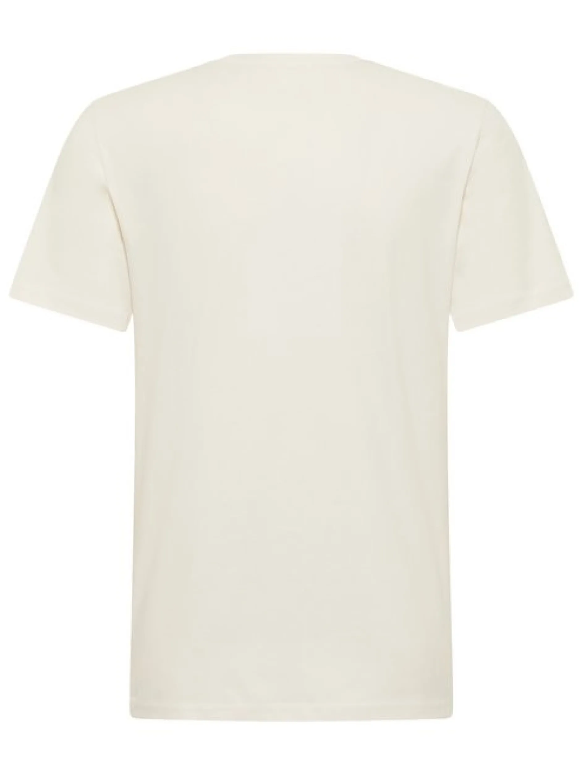 Mustang Herren T-Shirt in weiß - Ausschnitt: Rundhals