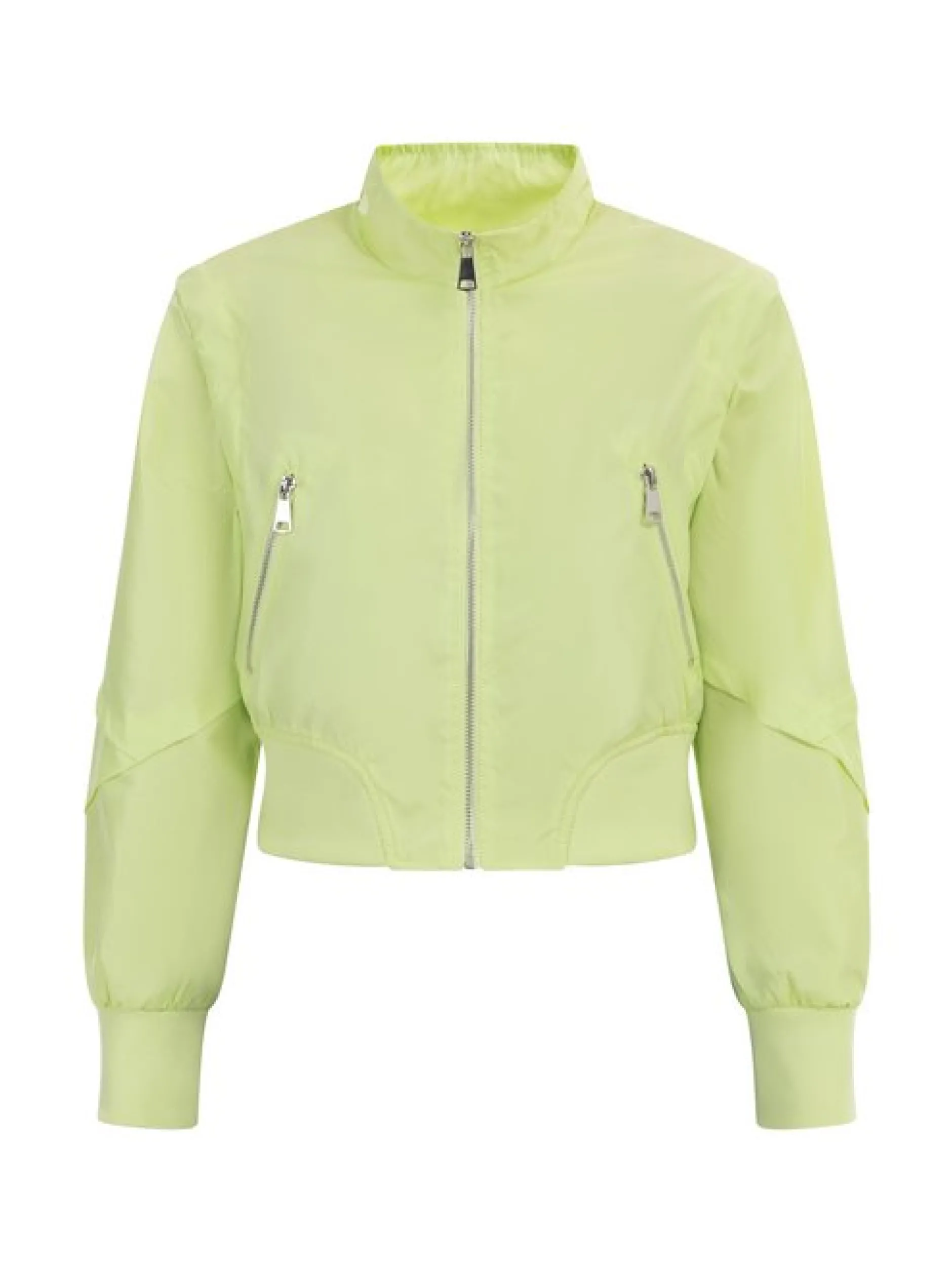 MyMo Damen Blousonjacke in limone