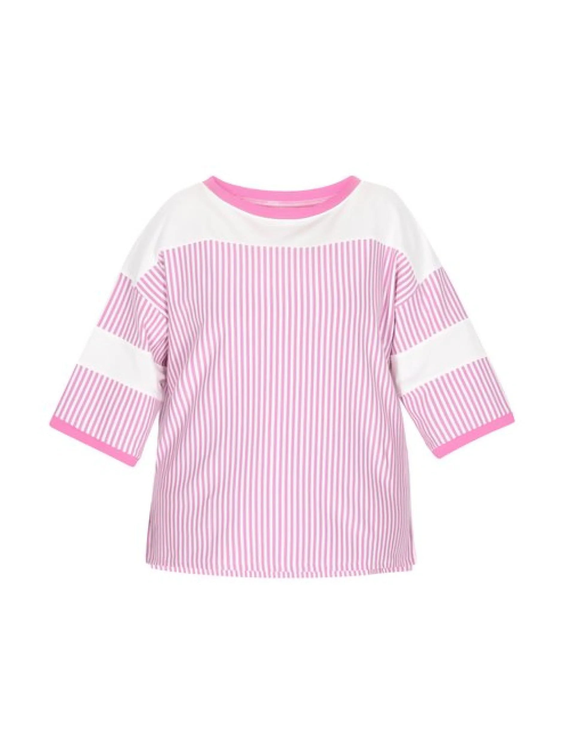 MyMo Damen Bluse in großen Größen in pink