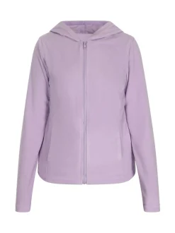MyMo Damen Fleecejacke in flieder