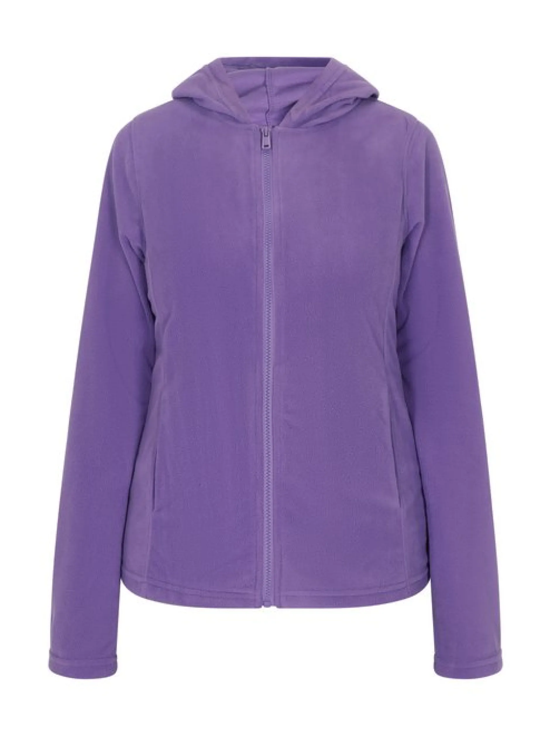 MyMo Damen Fleecejacke in lila