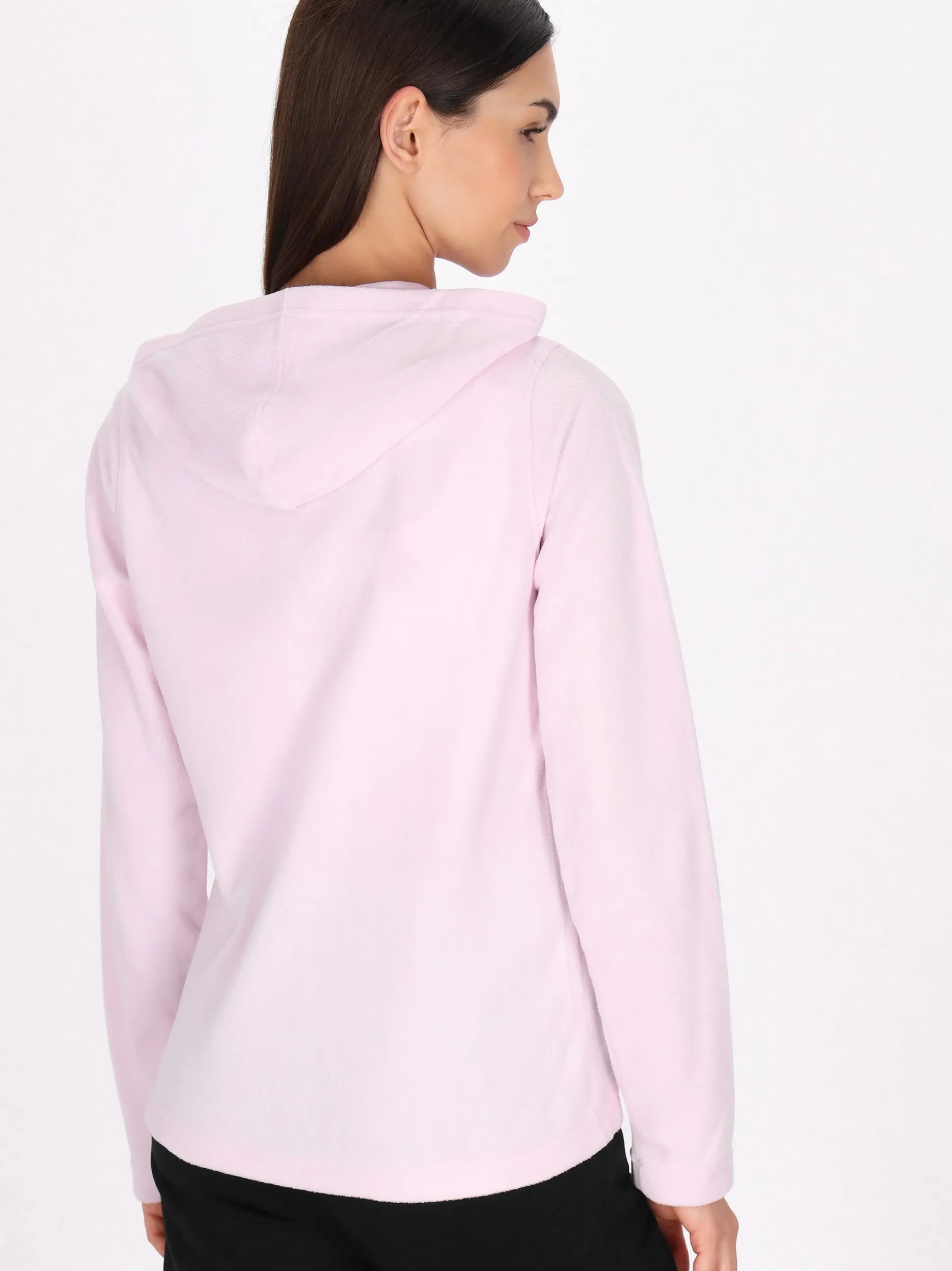 MyMo Damen Fleecejacke in lila