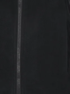 MyMo Damen Fleecejacke in schwarz