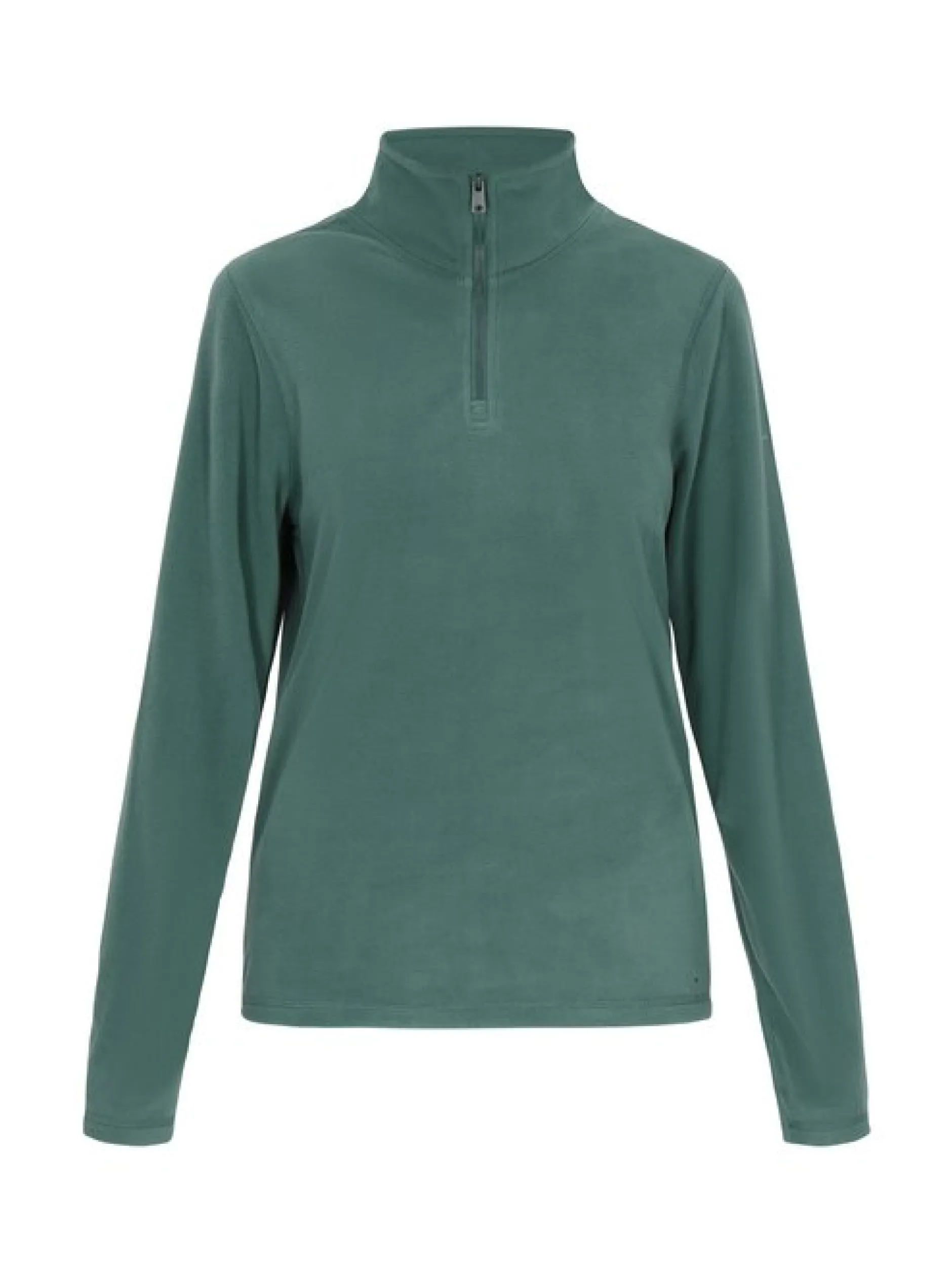 MyMo Damen Fleecepullover in grün