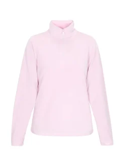 MyMo Damen Fleecepullover in flieder