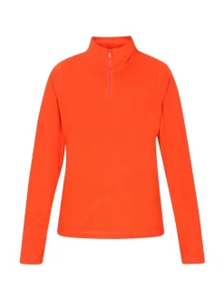 MyMo Damen Fleecepullover in orange
