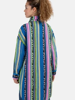 MyMo Damen Hemdjacke in grün