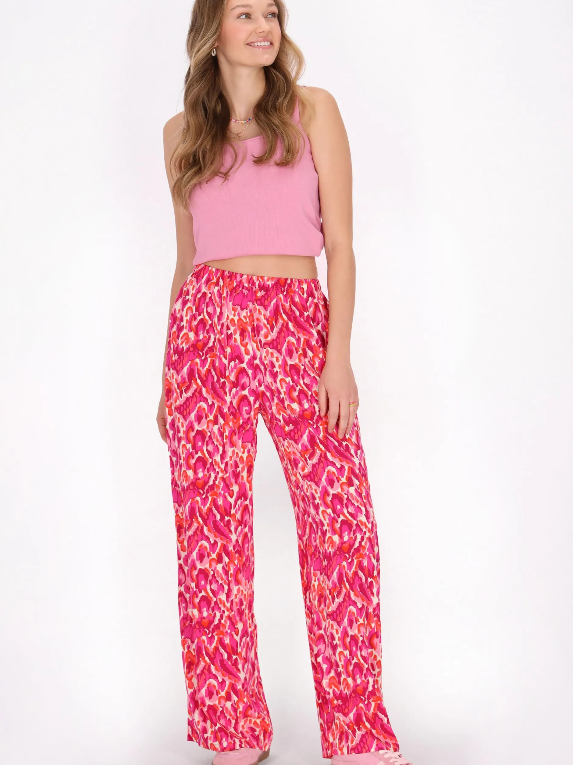 MyMo Damen Hose in pink